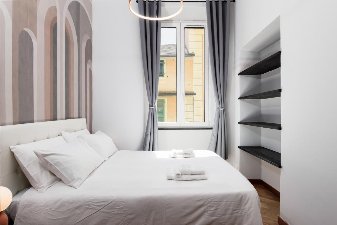 Esclusivo 130 Mq + Terrazzo Via San Vincenzo Apartment Genoa Bagian luar foto