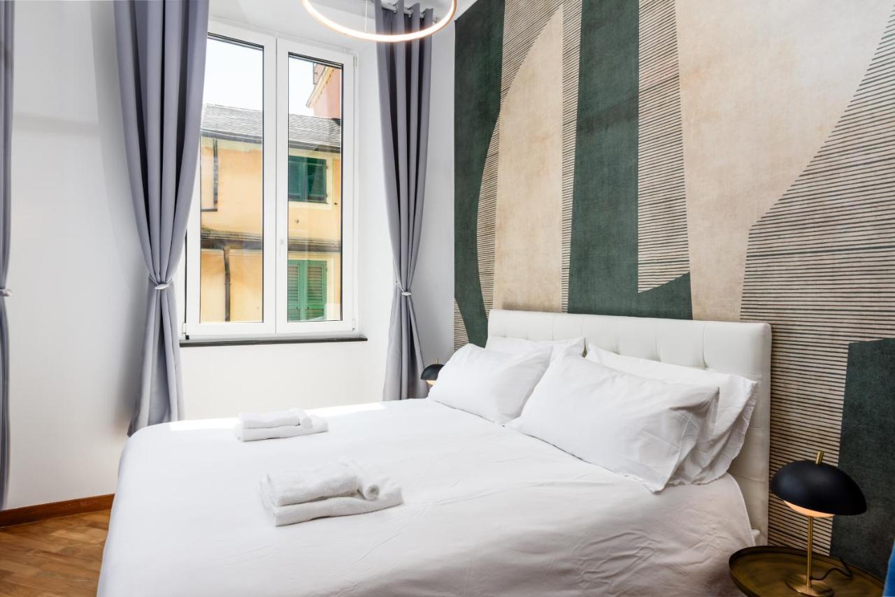 Esclusivo 130 Mq + Terrazzo Via San Vincenzo Apartment Genoa Bagian luar foto